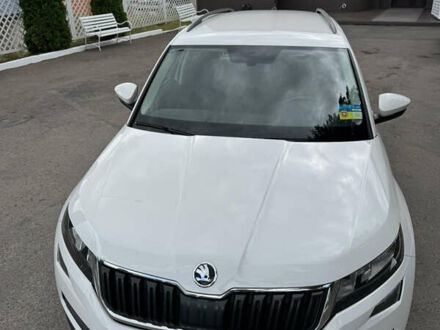 Шкода Kodiaq 2021 в Ровно на Automoto.ua Белый Шкода Kodiaq, объемом двигателя 2 л и пробегом 94 тыс. км за 33900 $, фото 1 на Automoto.ua