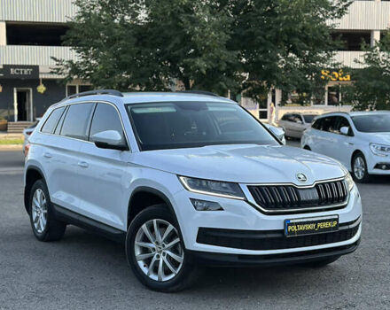 Белый Шкода Kodiaq, объемом двигателя 1.98 л и пробегом 57 тыс. км за 26500 $, фото 1 на Automoto.ua