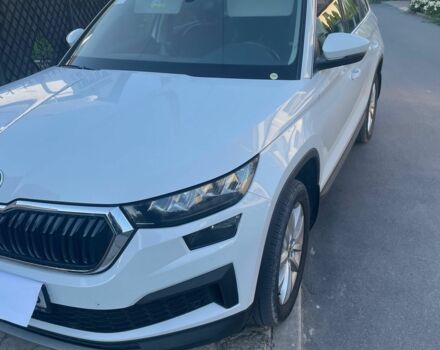 Белый Шкода Kodiaq, объемом двигателя 2 л и пробегом 78 тыс. км за 33999 $, фото 1 на Automoto.ua