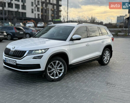 Білий Шкода Kodiaq, об'ємом двигуна 1.98 л та пробігом 197 тис. км за 22999 $, фото 1 на Automoto.ua
