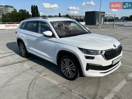 Белый Шкода Kodiaq, объемом двигателя 1.98 л и пробегом 77 тыс. км за 38900 $, фото 1 на Automoto.ua