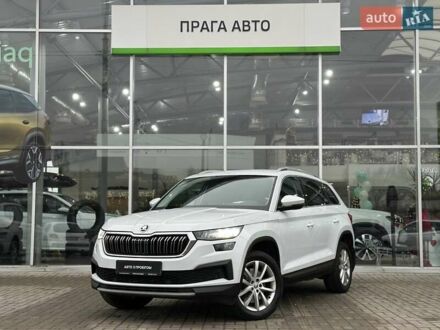 Белый Шкода Kodiaq, объемом двигателя 1.98 л и пробегом 131 тыс. км за 30990 $, фото 1 на Automoto.ua