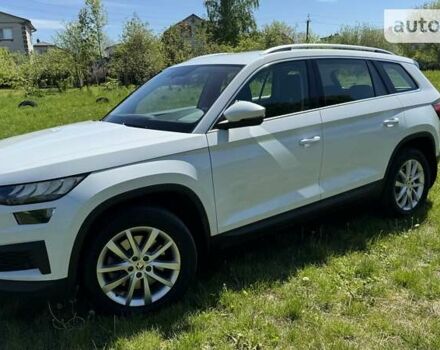 Білий Шкода Kodiaq, об'ємом двигуна 1.97 л та пробігом 35 тис. км за 39500 $, фото 1 на Automoto.ua