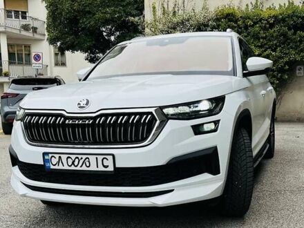 Шкода Kodiaq 2022 у Ужгороді на Automoto.ua Білий Шкода Kodiaq, об'ємом двигуна 1.98 л та пробігом 47 тис. км за 39000 $, фото 1 на Automoto.ua