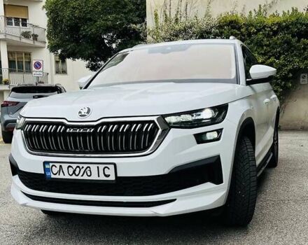 Белый Шкода Kodiaq, объемом двигателя 1.98 л и пробегом 47 тыс. км за 39000 $, фото 1 на Automoto.ua