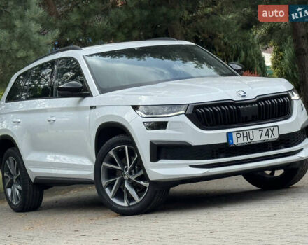 Білий Шкода Kodiaq, об'ємом двигуна 1.97 л та пробігом 147 тис. км за 39990 $, фото 1 на Automoto.ua