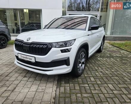 Білий Шкода Kodiaq, об'ємом двигуна 1.97 л та пробігом 25 тис. км за 43890 $, фото 1 на Automoto.ua