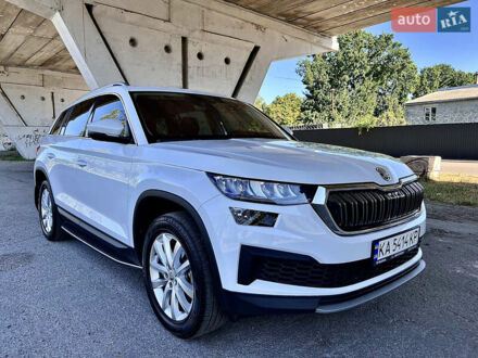 Белый Шкода Kodiaq, объемом двигателя 1.97 л и пробегом 79 тыс. км за 38700 $, фото 1 на Automoto.ua