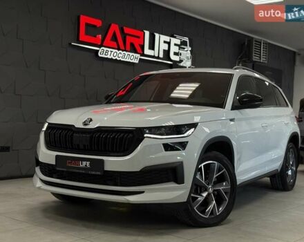 Білий Шкода Kodiaq, об'ємом двигуна 1.97 л та пробігом 31 тис. км за 45800 $, фото 1 на Automoto.ua