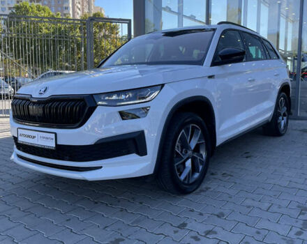 Білий Шкода Kodiaq, об'ємом двигуна 1.98 л та пробігом 68 тис. км за 41000 $, фото 1 на Automoto.ua