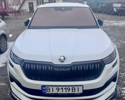 Белый Шкода Kodiaq, объемом двигателя 1.98 л и пробегом 16 тыс. км за 40700 $, фото 1 на Automoto.ua