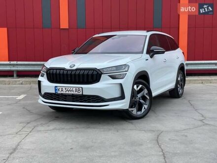 Белый Шкода Kodiaq, объемом двигателя 1.98 л и пробегом 7 тыс. км за 47999 $, фото 1 на Automoto.ua