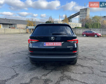 Черный Шкода Kodiaq, объемом двигателя 2 л и пробегом 200 тыс. км за 25700 $, фото 6 на Automoto.ua