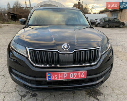 Черный Шкода Kodiaq, объемом двигателя 1.97 л и пробегом 129 тыс. км за 28500 $, фото 1 на Automoto.ua