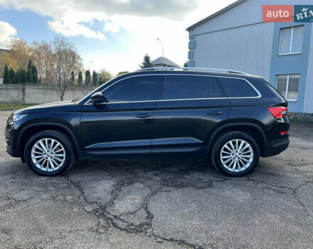 Черный Шкода Kodiaq, объемом двигателя 2 л и пробегом 200 тыс. км за 25700 $, фото 4 на Automoto.ua