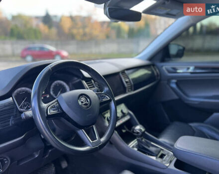 Черный Шкода Kodiaq, объемом двигателя 2 л и пробегом 200 тыс. км за 25700 $, фото 13 на Automoto.ua