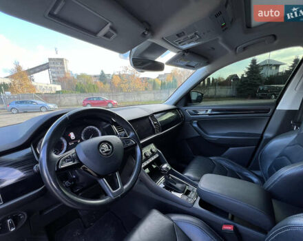 Черный Шкода Kodiaq, объемом двигателя 2 л и пробегом 200 тыс. км за 25700 $, фото 14 на Automoto.ua