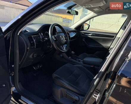 Черный Шкода Kodiaq, объемом двигателя 1.97 л и пробегом 200 тыс. км за 28200 $, фото 6 на Automoto.ua