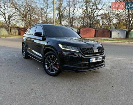 Черный Шкода Kodiaq, объемом двигателя 1.98 л и пробегом 90 тыс. км за 28500 $, фото 1 на Automoto.ua