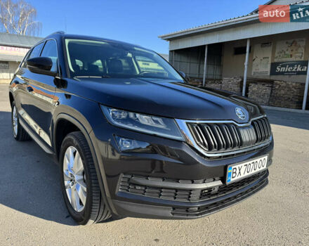 Черный Шкода Kodiaq, объемом двигателя 1.97 л и пробегом 200 тыс. км за 28200 $, фото 1 на Automoto.ua