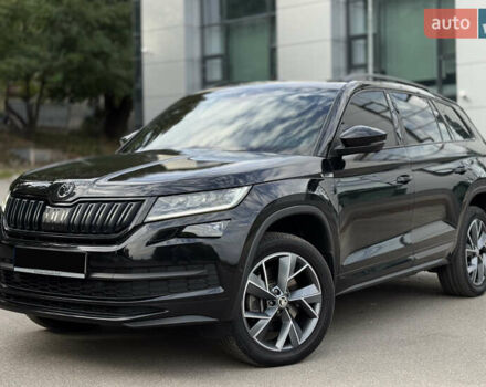 Черный Шкода Kodiaq, объемом двигателя 2 л и пробегом 186 тыс. км за 32700 $, фото 3 на Automoto.ua