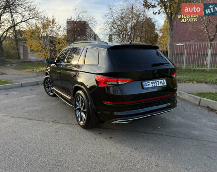 Черный Шкода Kodiaq, объемом двигателя 1.98 л и пробегом 90 тыс. км за 28500 $, фото 5 на Automoto.ua