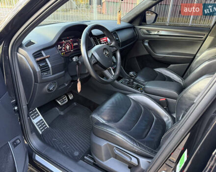 Черный Шкода Kodiaq, объемом двигателя 1.98 л и пробегом 90 тыс. км за 28500 $, фото 7 на Automoto.ua