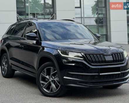 Черный Шкода Kodiaq, объемом двигателя 2 л и пробегом 186 тыс. км за 32700 $, фото 4 на Automoto.ua
