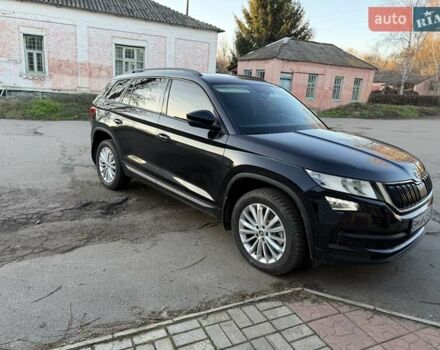 Черный Шкода Kodiaq, объемом двигателя 1.98 л и пробегом 50 тыс. км за 28500 $, фото 1 на Automoto.ua