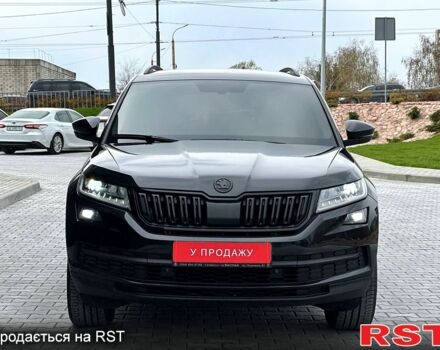 Черный Шкода Kodiaq, объемом двигателя 2 л и пробегом 132 тыс. км за 23500 $, фото 1 на Automoto.ua