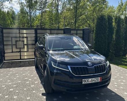 Черный Шкода Kodiaq, объемом двигателя 2 л и пробегом 151 тыс. км за 28999 $, фото 1 на Automoto.ua