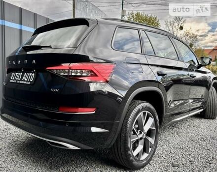 Чорний Шкода Kodiaq, об'ємом двигуна 1.97 л та пробігом 123 тис. км за 37799 $, фото 5 на Automoto.ua