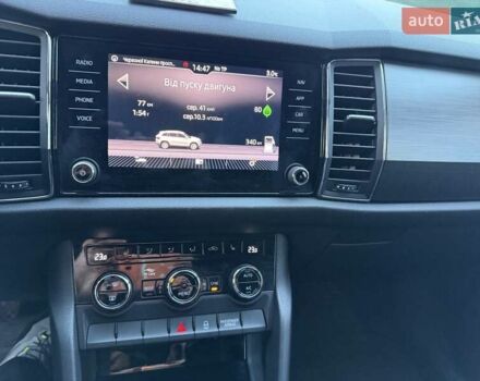 Черный Шкода Kodiaq, объемом двигателя 1.98 л и пробегом 50 тыс. км за 28500 $, фото 9 на Automoto.ua