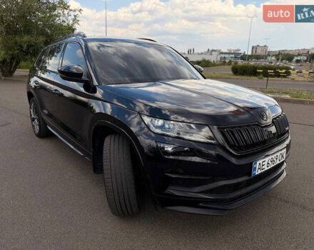 Черный Шкода Kodiaq, объемом двигателя 1.97 л и пробегом 55 тыс. км за 37800 $, фото 12 на Automoto.ua