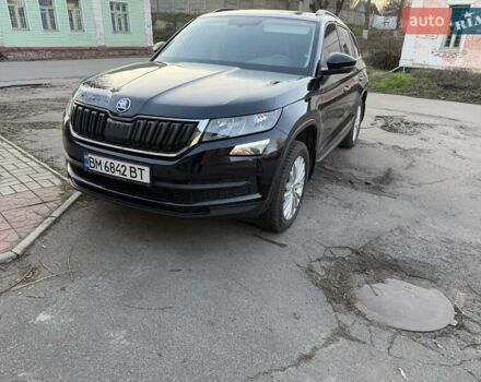 Черный Шкода Kodiaq, объемом двигателя 1.98 л и пробегом 50 тыс. км за 28500 $, фото 2 на Automoto.ua