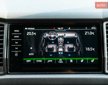 Черный Шкода Kodiaq, объемом двигателя 1.97 л и пробегом 225 тыс. км за 37000 $, фото 50 на Automoto.ua