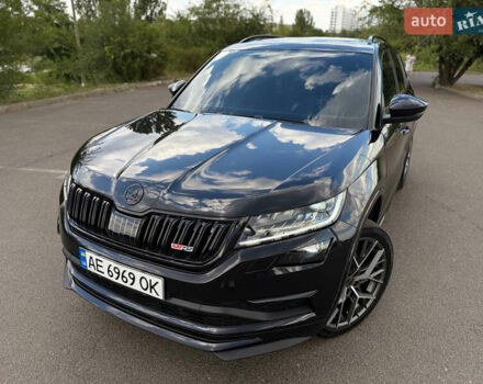 Черный Шкода Kodiaq, объемом двигателя 1.97 л и пробегом 55 тыс. км за 37800 $, фото 5 на Automoto.ua