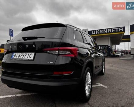 Черный Шкода Kodiaq, объемом двигателя 1.98 л и пробегом 123 тыс. км за 28000 $, фото 5 на Automoto.ua