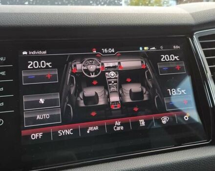 Черный Шкода Kodiaq, объемом двигателя 1.97 л и пробегом 175 тыс. км за 31999 $, фото 80 на Automoto.ua