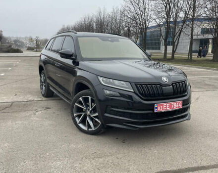 Чорний Шкода Kodiaq, об'ємом двигуна 1.97 л та пробігом 151 тис. км за 30000 $, фото 6 на Automoto.ua