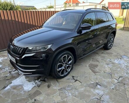 Чорний Шкода Kodiaq, об'ємом двигуна 1.97 л та пробігом 172 тис. км за 29500 $, фото 4 на Automoto.ua