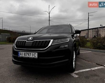 Черный Шкода Kodiaq, объемом двигателя 1.98 л и пробегом 123 тыс. км за 28000 $, фото 1 на Automoto.ua