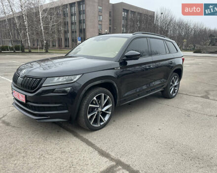 Чорний Шкода Kodiaq, об'ємом двигуна 1.97 л та пробігом 151 тис. км за 30000 $, фото 8 на Automoto.ua