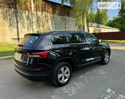 Черный Шкода Kodiaq, объемом двигателя 2 л и пробегом 194 тыс. км за 26700 $, фото 12 на Automoto.ua