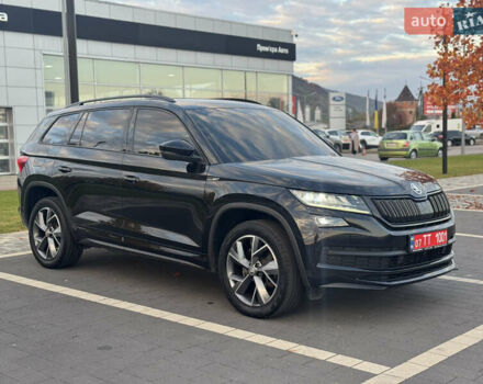 Черный Шкода Kodiaq, объемом двигателя 1.97 л и пробегом 220 тыс. км за 30999 $, фото 3 на Automoto.ua