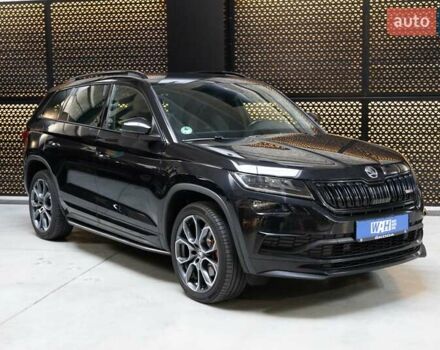 Черный Шкода Kodiaq, объемом двигателя 2 л и пробегом 185 тыс. км за 33999 $, фото 1 на Automoto.ua