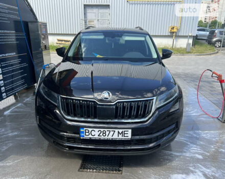 Черный Шкода Kodiaq, объемом двигателя 1.98 л и пробегом 71 тыс. км за 31990 $, фото 3 на Automoto.ua