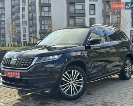 Черный Шкода Kodiaq, объемом двигателя 1.97 л и пробегом 185 тыс. км за 32800 $, фото 1 на Automoto.ua