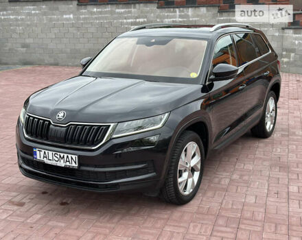 Чорний Шкода Kodiaq, об'ємом двигуна 2 л та пробігом 150 тис. км за 28400 $, фото 14 на Automoto.ua