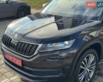 Черный Шкода Kodiaq, объемом двигателя 1.97 л и пробегом 185 тыс. км за 32800 $, фото 7 на Automoto.ua